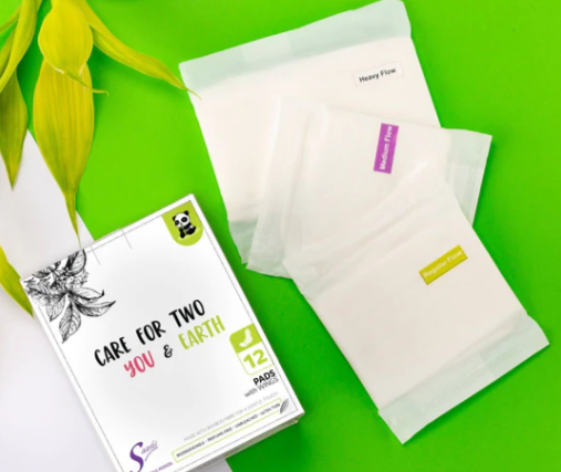 Serviettes hygiéniques bio - Saathi