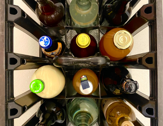 Bouteille consignée - La Tournée